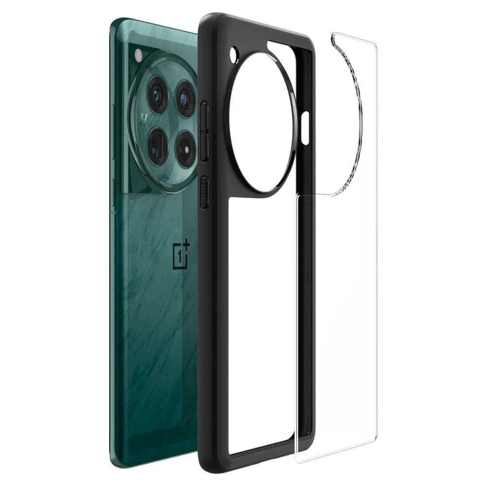 Case Spigen Ultra Hybrid OnePlus 12 Matt Schwarz - 8