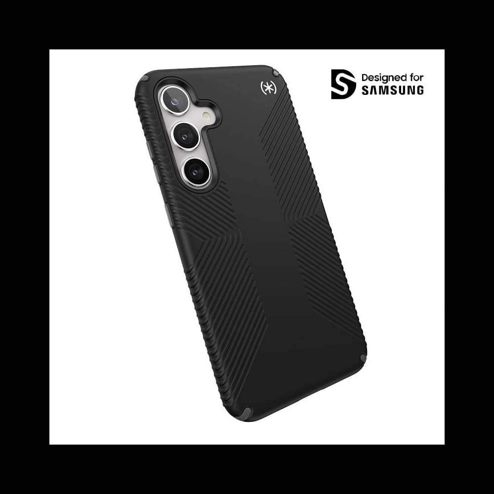 Etui Speck Presidio2 Grip Samsung Galaxy S24+ Plus negru/gri ardezie/alb - 1