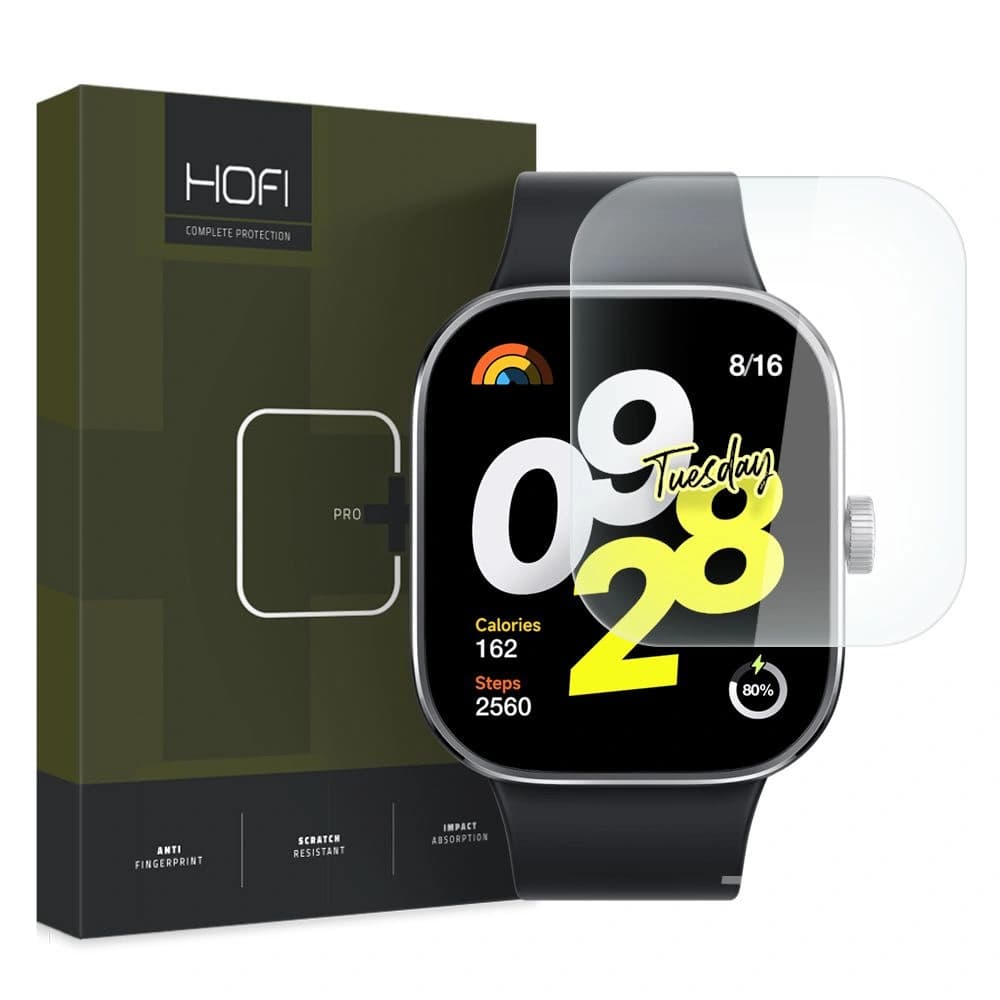 Gehärtetes Glas Hofi Glass Pro+ Xiaomi Redmi Watch 4 Klar - 1