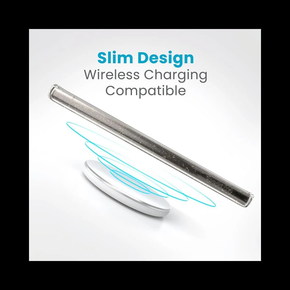 Etui Speck Presidio Lux Glitter Samsung Galaxy S24 Ultra transparent/aur glitter - 2