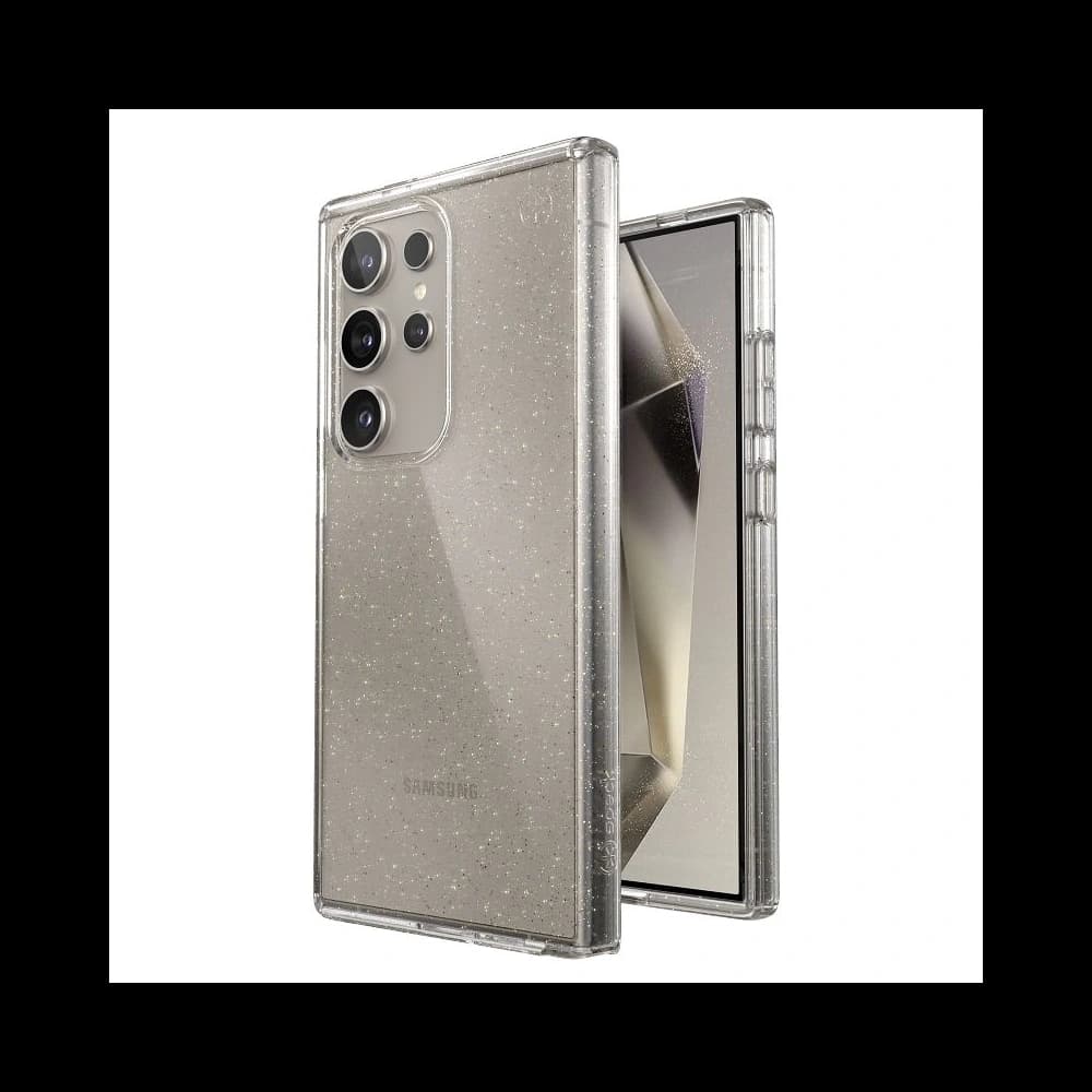 Etui Speck Presidio Lux Glitter Samsung Galaxy S24 Ultra transparent/aur glitter - 7