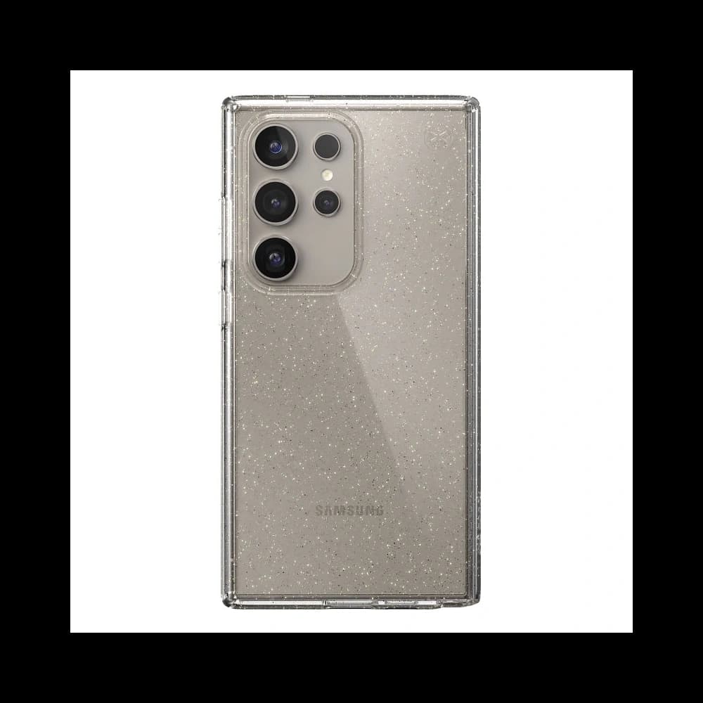 Etui Speck Presidio Lux Glitter Samsung Galaxy S24 Ultra transparent/aur glitter - 8