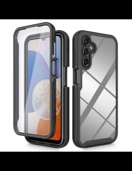 Case Tech-Protect Defense360 Samsung Galaxy A15 4G / 5G Schwarz
