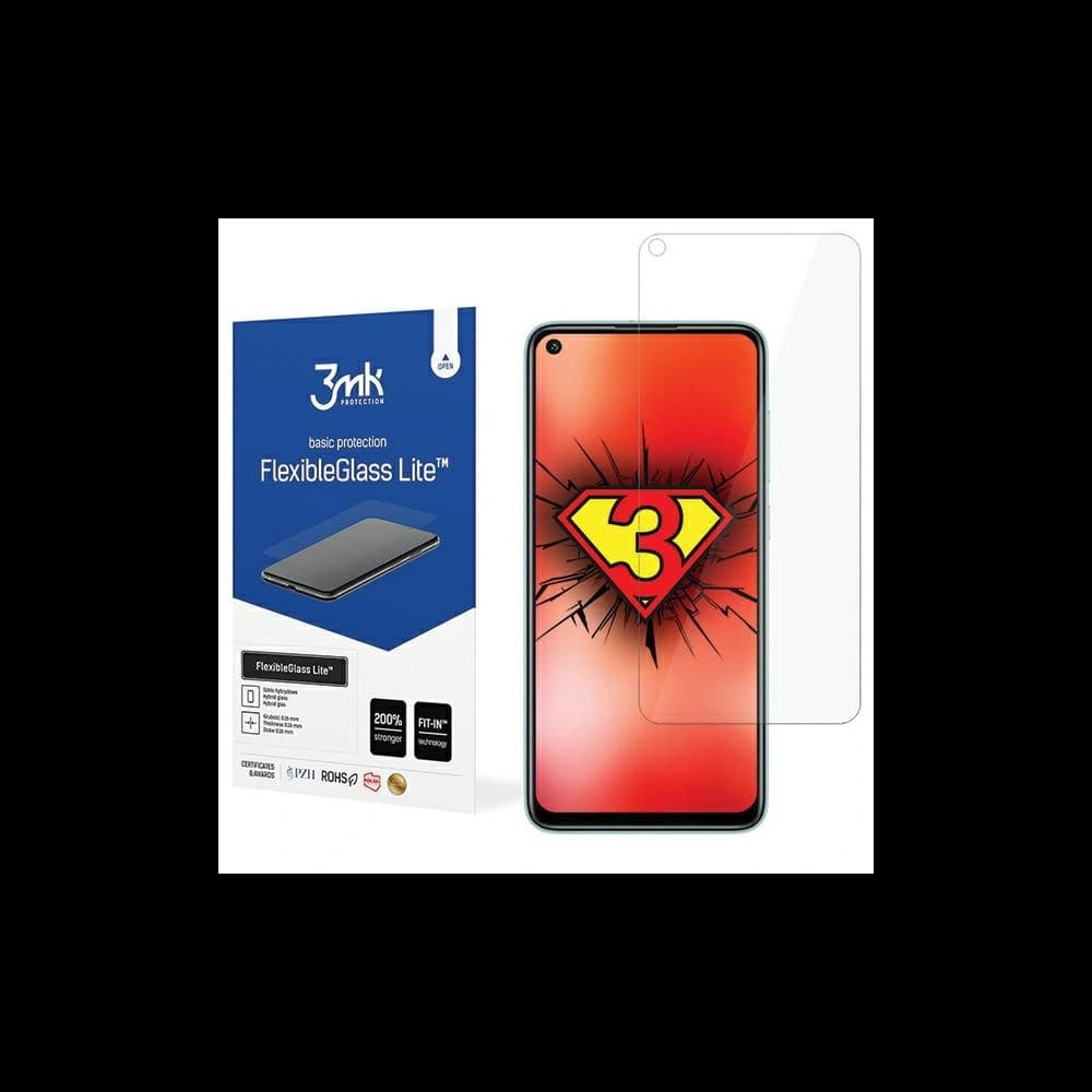 Hibrid üveg 3MK FlexibleGlass Lite Xiaomi Redmi Note 9 Pro Max - 1