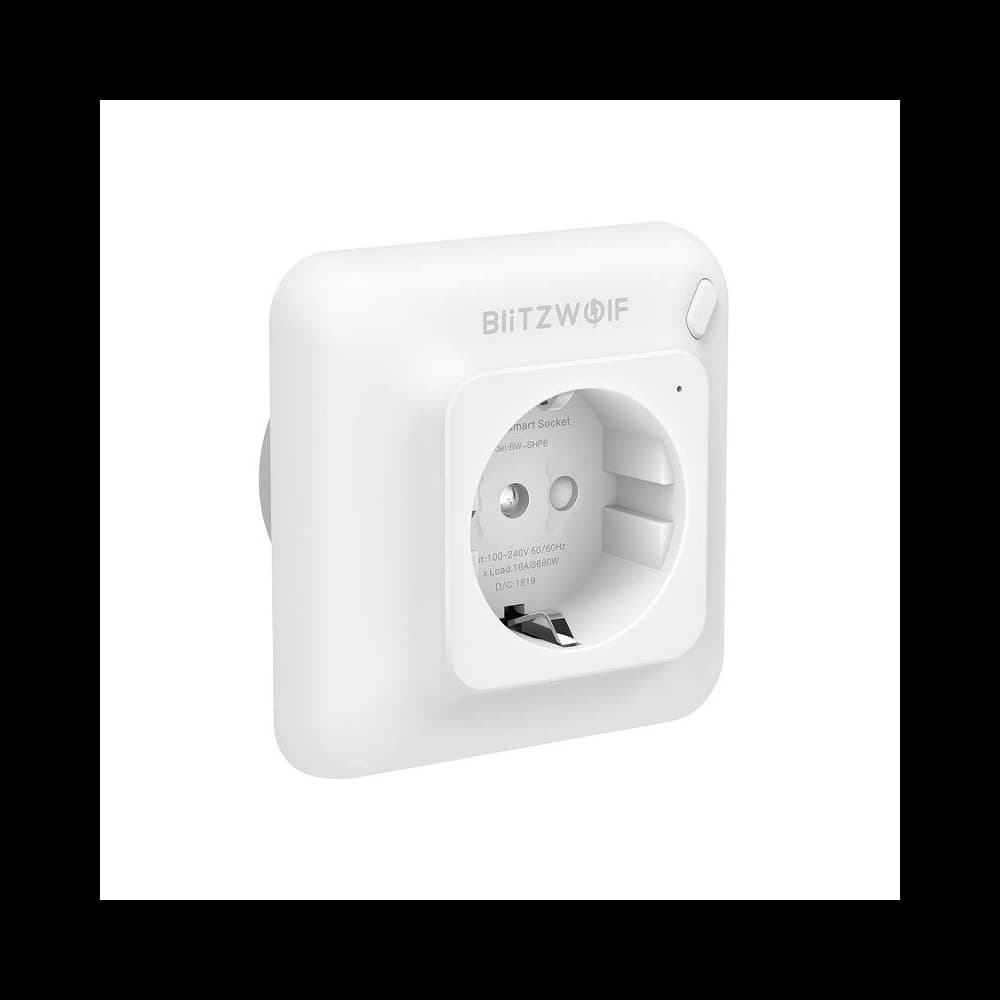 Intelligens WiFi konnektor BlitzWolf BW-SHP8 3680W, 16A - 1