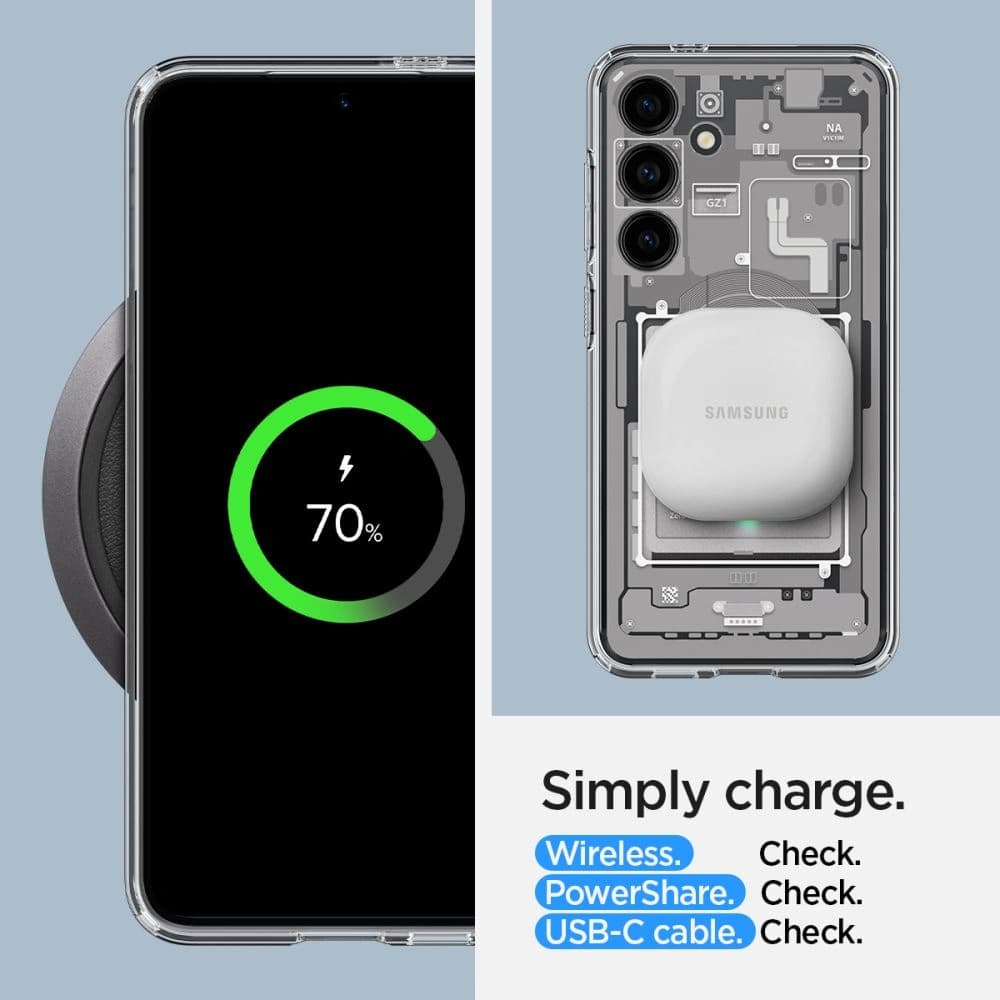 Case Spigen Ultra Hybrid Samsung Galaxy S24 Zero One Weiß - 15