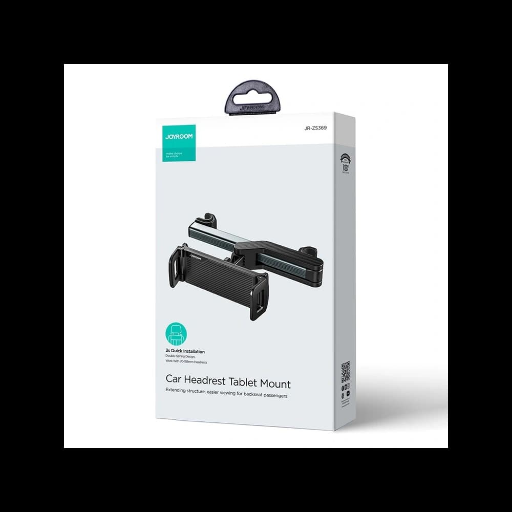 Upevnění na tablet na opěrku hlavy Joyroom JR-ZS369 černé - 5