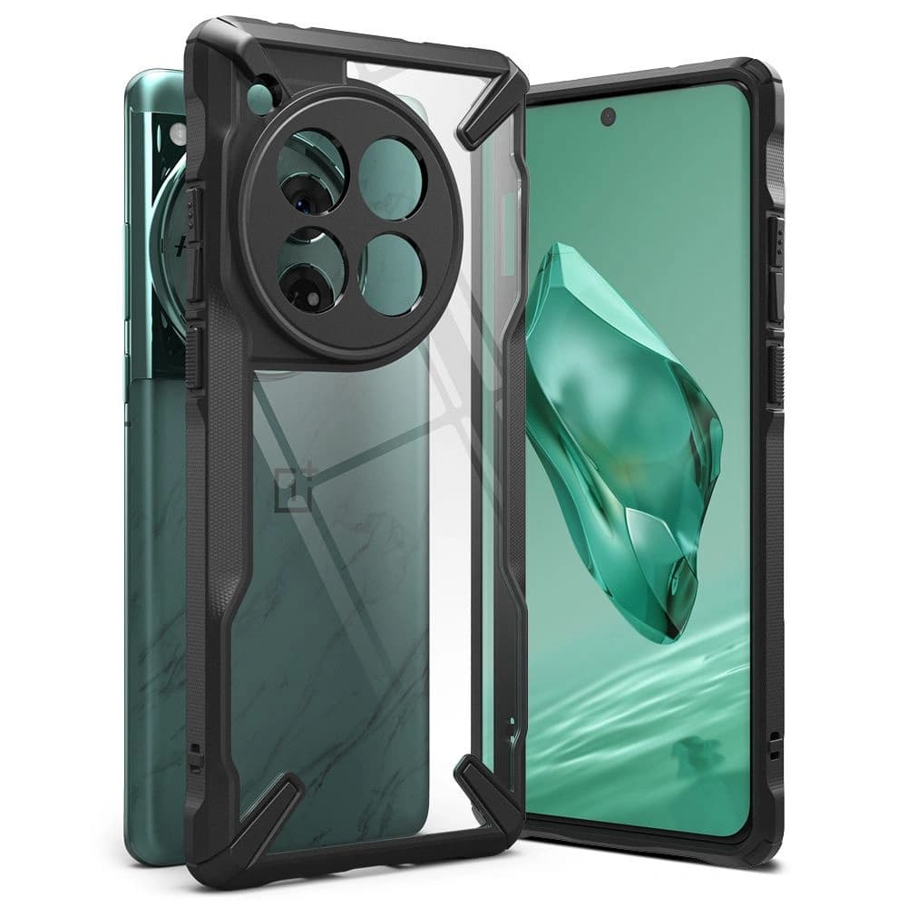 Etui Ringke Fusion-X OnePlus 12 Fekete - 1