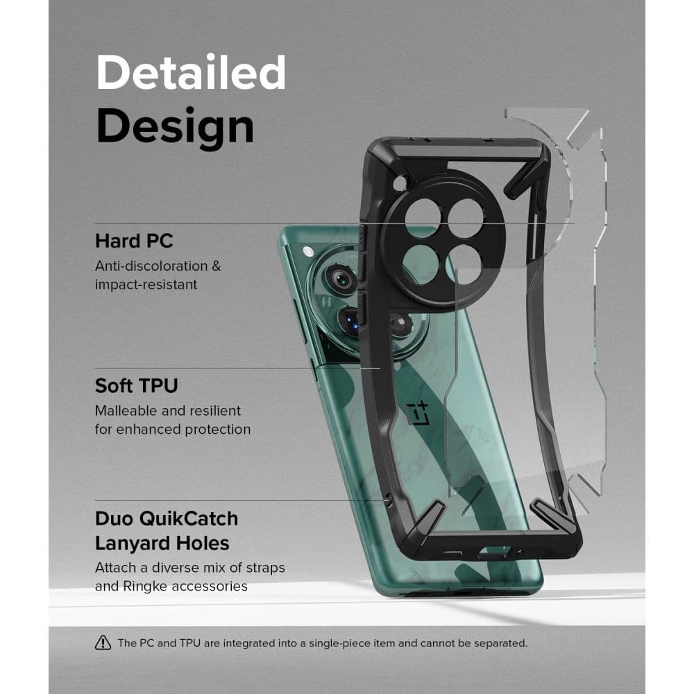 Etui Ringke Fusion-X OnePlus 12 Fekete - 7