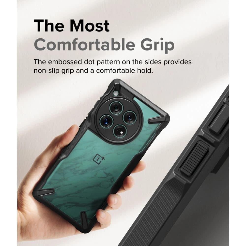 Etui Ringke Fusion-X OnePlus 12 Fekete - 9