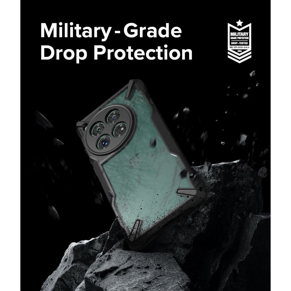 Etui Ringke Fusion-X OnePlus 12 Fekete - 11