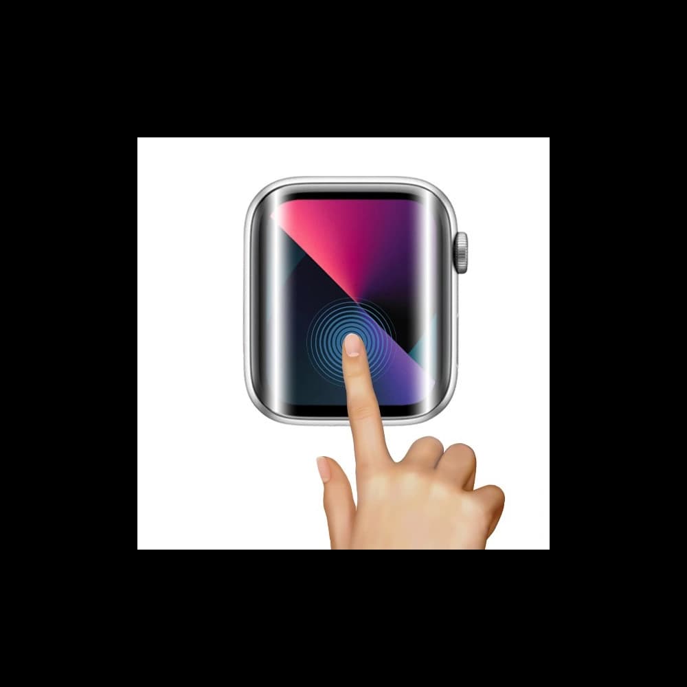 Hydrogel-Folie GrizzGlass Hydrofilm für Motorola Moto Watch 40 - 3