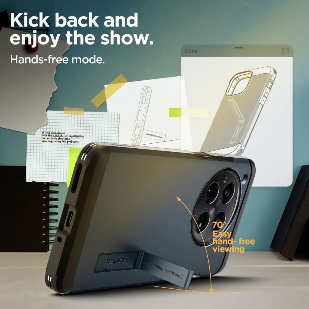 Etui Spigen Tough Armor OnePlus 12 Metal Slate - 13