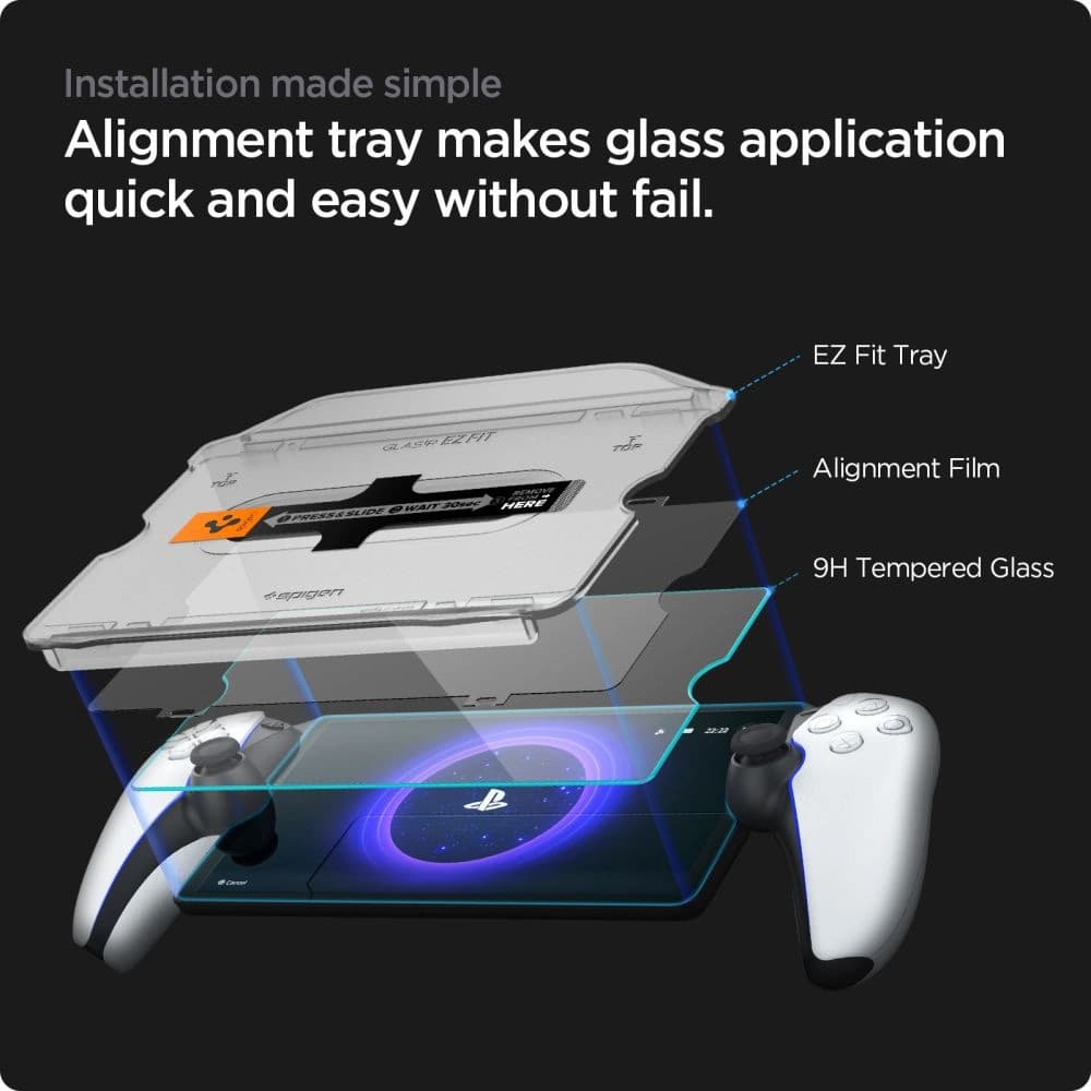 Sticlă securizată Spigen GLAS.tR ez Fit Sony Playstation Portal Clear - 7