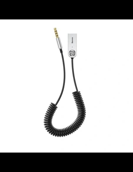 Adapter audio Bluetooth 5.0 Baseus USB, AUX Black