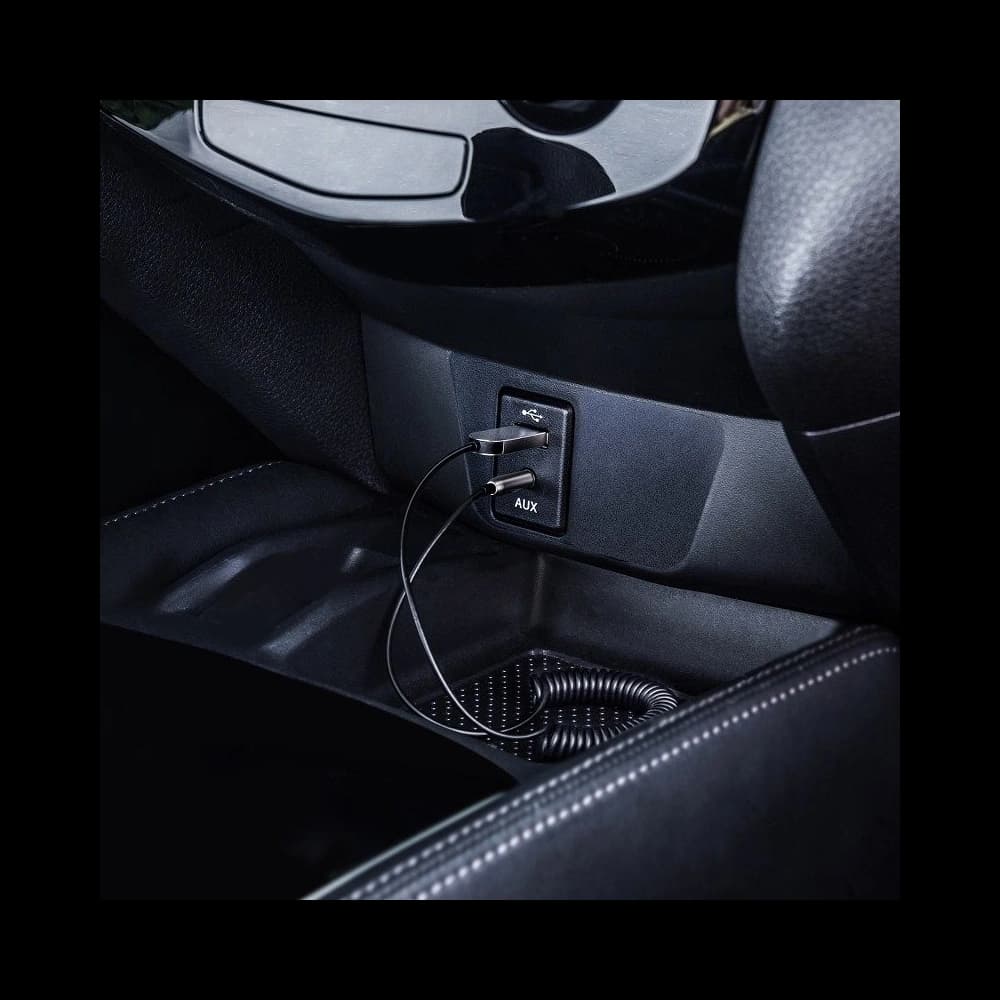 Bluetooth 5.0 audio adapter Baseus USB, AUX (fekete) - 6