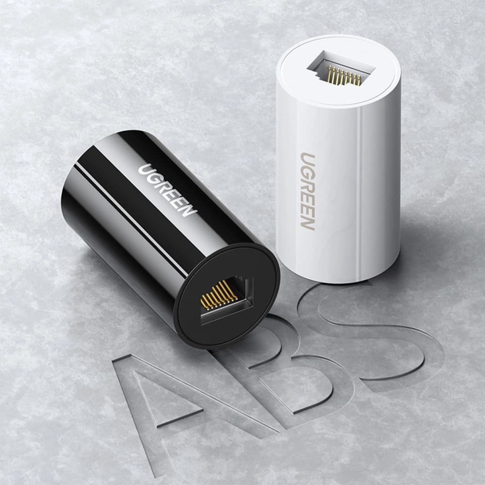 Conector rețea UGREEN NW116 RJ45 / RJ45 alb - 11