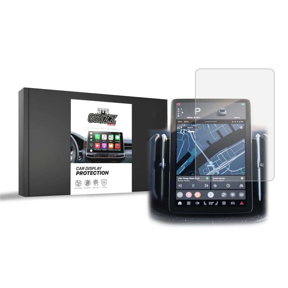 Matte GrizzGlass CarDisplay Protection Volvo EX30 12,3" 2024-2025 - 1