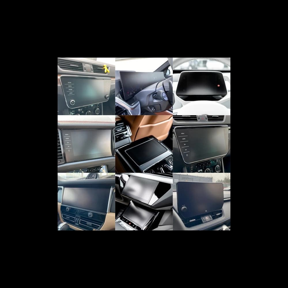 Matte GrizzGlass CarDisplay Protection Volvo EX30 12,3" 2024-2025 - 9