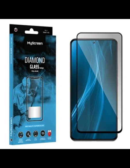 Sticlă securizată MyScreen Diamond Glass Edge Full Glue Honor X8b negru/black