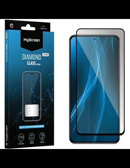 Sticlă securizată MyScreen Diamond Glass Edge Lite Full Glue Honor X8b negru/black
