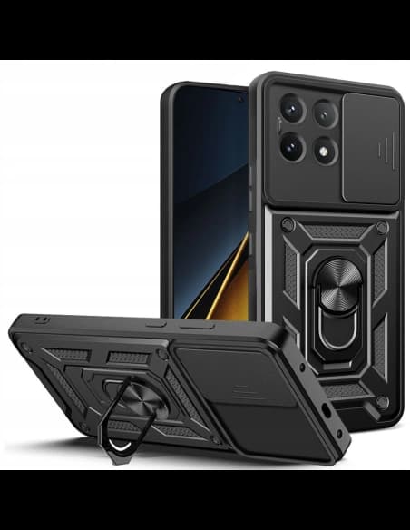Tok Tech-Protect CamShield Pro Xiaomi Poco X6 Pro 5G Fekete