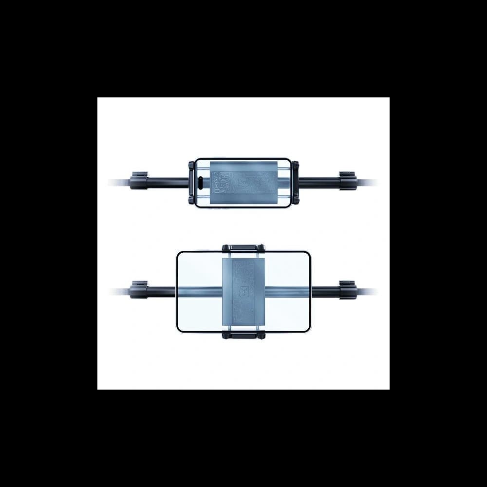 Uchyt na opěrku hlavy 3MK Double Headrest Holder 4,7" - 12,9" - 9