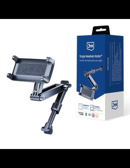 Uchytník na opěrku hlavy 3MK Single Headrest Holder 4.7" - 12.9"