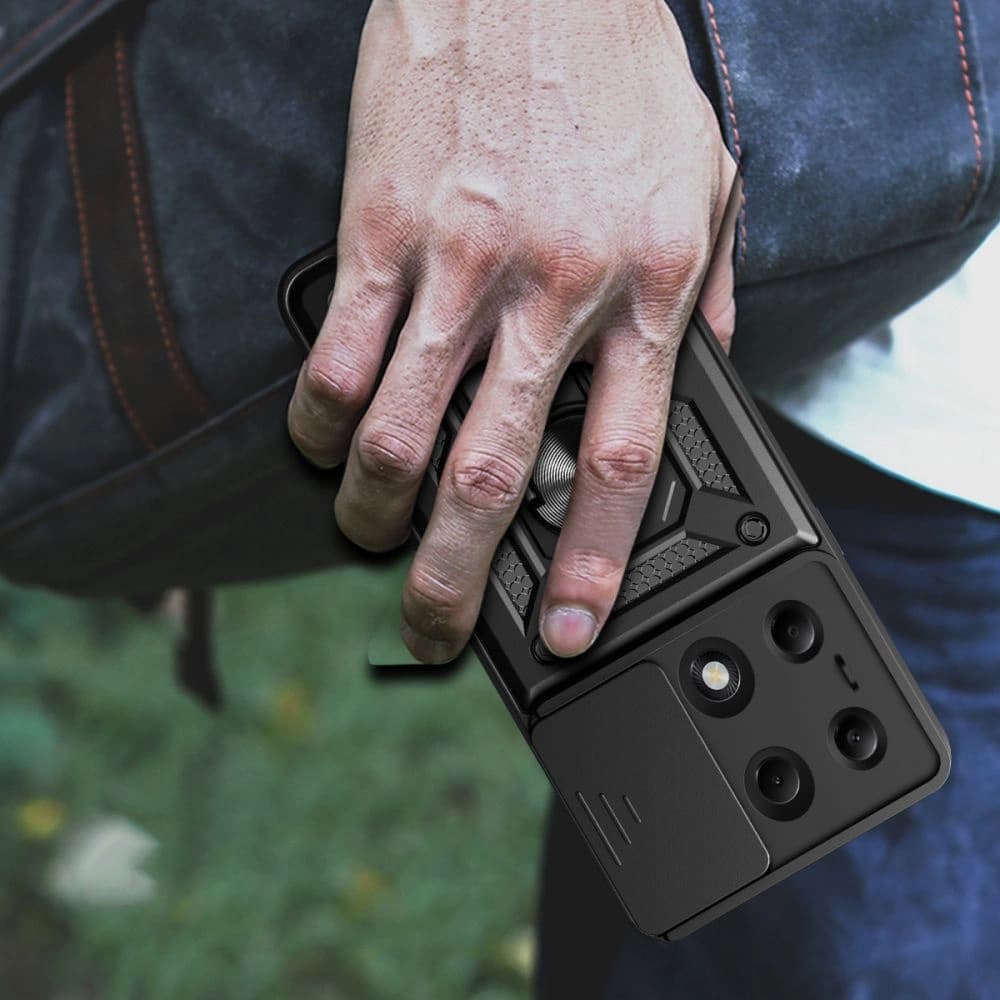 Etui Tech-Protect CamShield Pro Xiaomi Redmi Note 13 Pro 4G / Poco M6 Pro 4G černá - 8