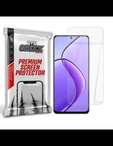 Hybriertes Glas GrizzGlass HybridGlass für Realme 12