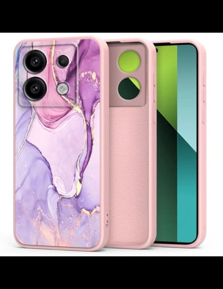 Etui Tech-Protect Icon Xiaomi Redmi Note 13 Pro 5G / POCO X6 5G Márvány