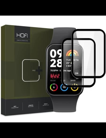 Hofi Hybrid Pro+ Xiaomi Smart Band 8 Pro Black [2 PACK]