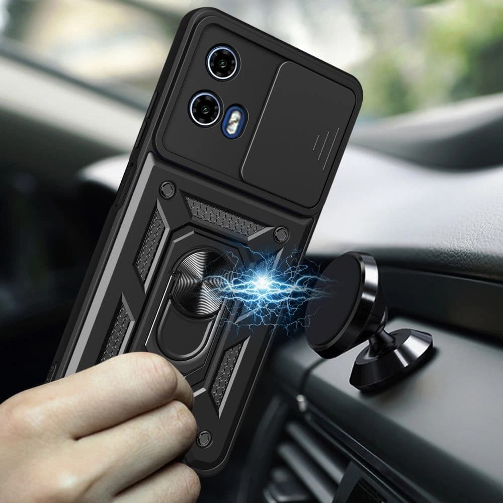 Etui Tech-Protect CamShield Pro Motorola Moto G24 / G24 Power / G04 Negru - 4