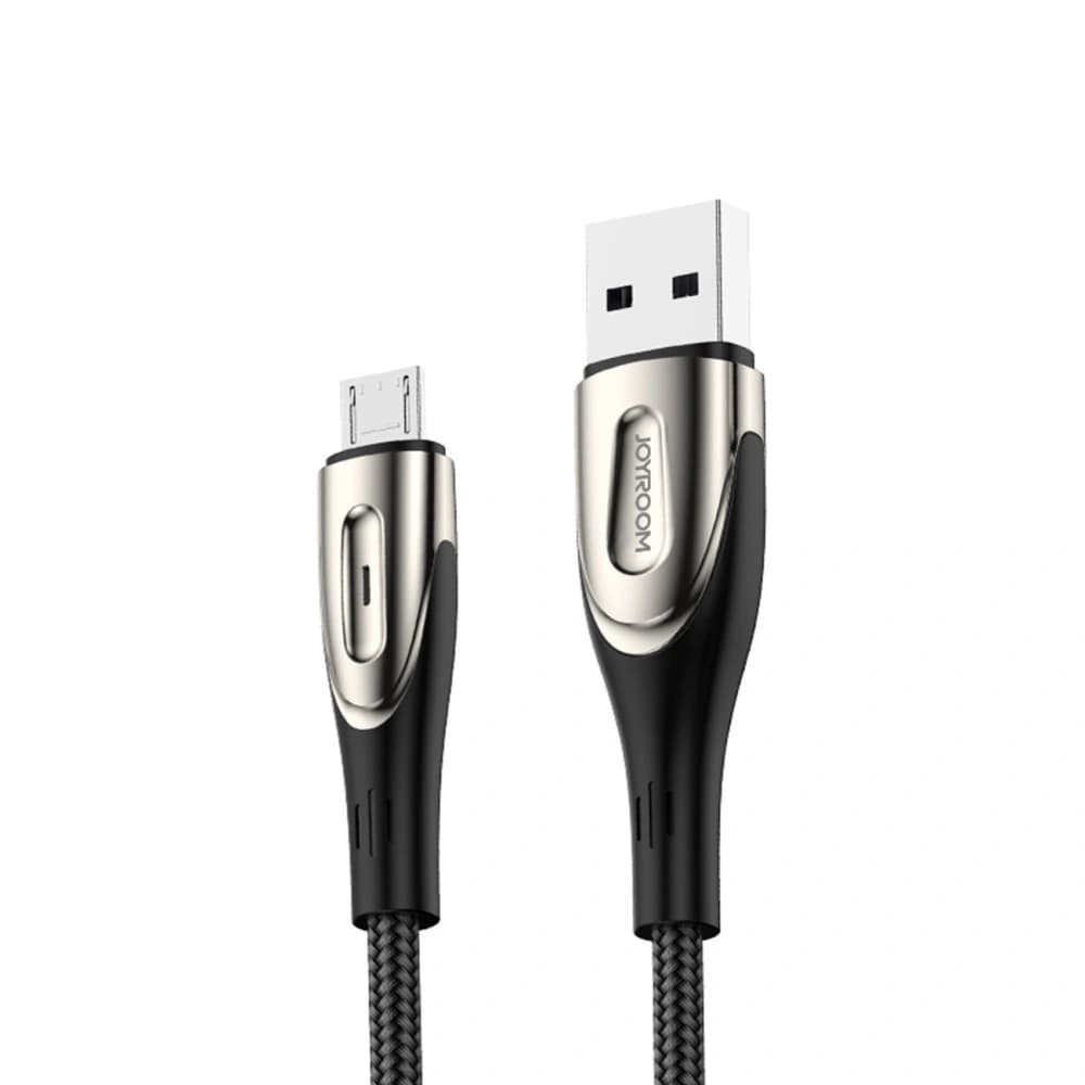 Joyroom S-M411 USB-A / microUSB 3A 1.2m black - 1