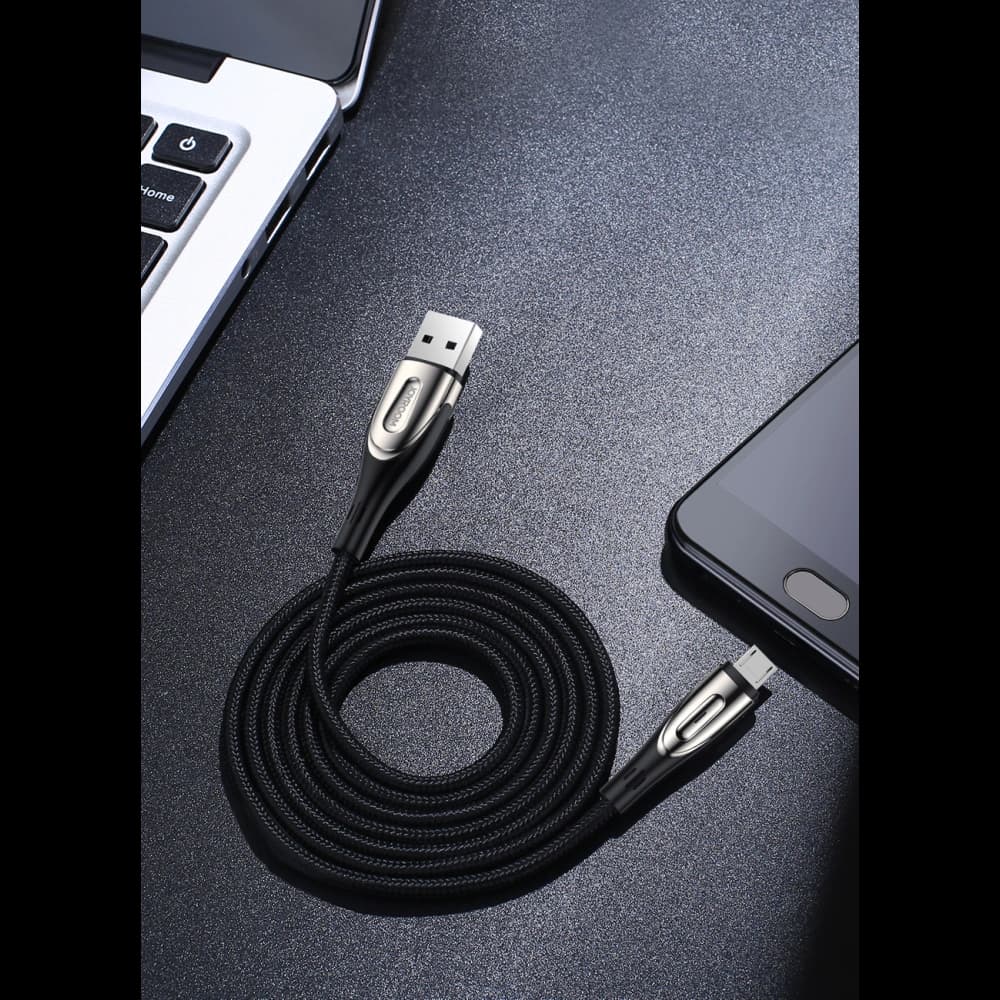 Kábel Joyroom S-M411 USB-A / microUSB 3A 2m fekete - 13