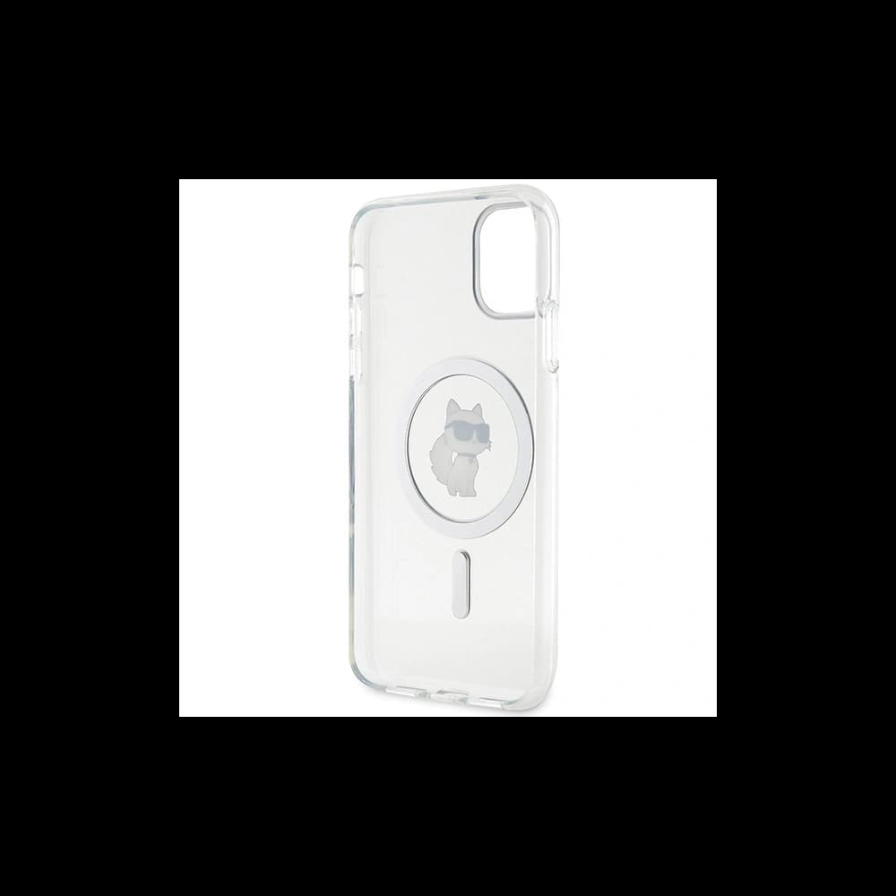 Etui Karl Lagerfeld KLHMN61HFCCNOT Apple iPhone XR / 11 hardcase IML Choupette MagSafe průhledný/transparentní - 7