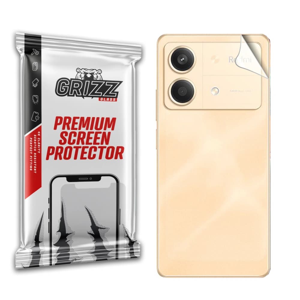 Fólie na zadní stranu GrizzGlass UltraSkin pro Xiaomi Poco X6 Neo - 1