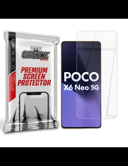 Hybidní sklo GrizzGlass HybridGlass pro Xiaomi Poco X6 Neo