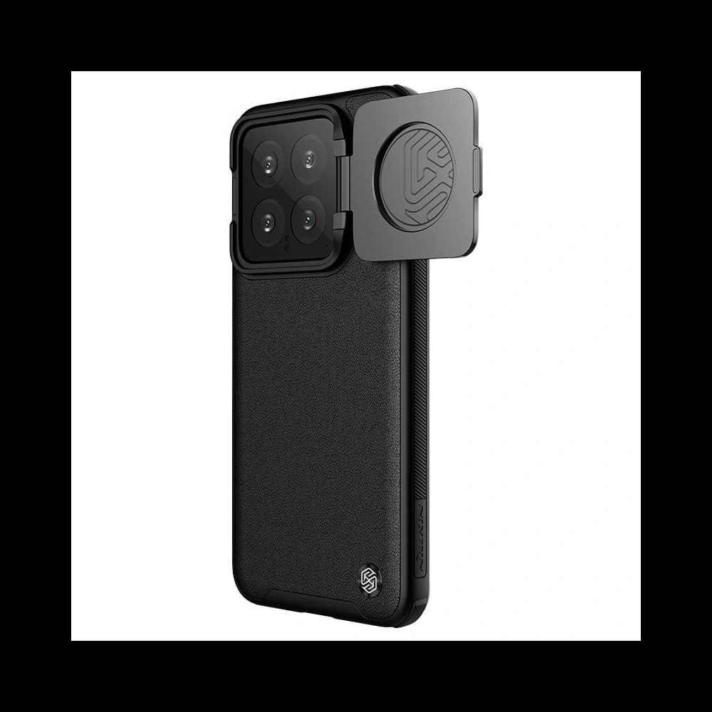 Etui Nillkin CamShield Prop Leather Magnetic Xiaomi 14 Pro Negru / Black - 3