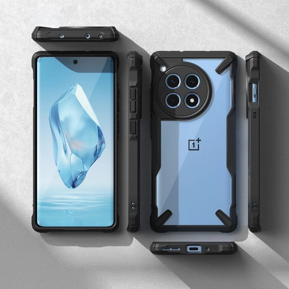 Etui Ringke Fusion-X OnePlus 12R Negru - 6