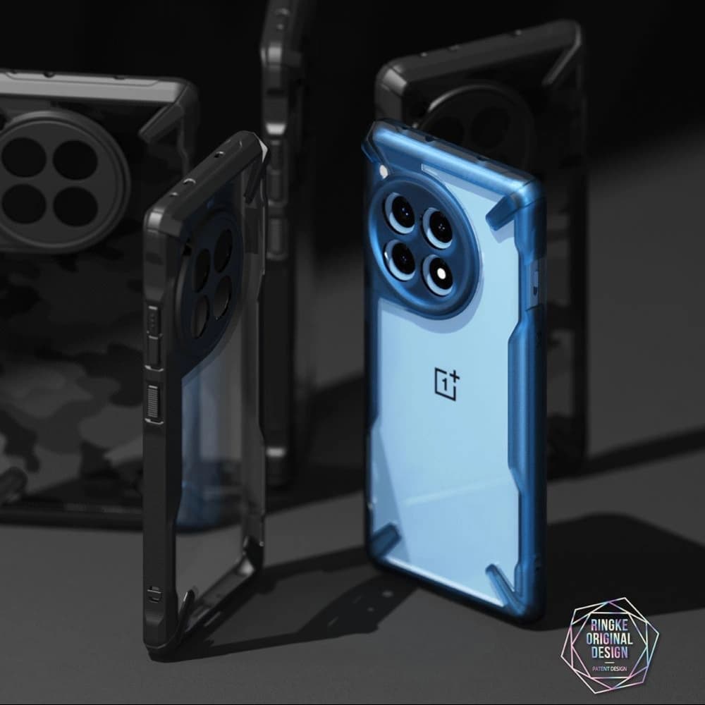 Etui Ringke Fusion-X OnePlus 12R Camo Black - 8