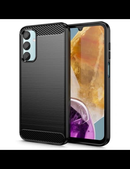 Etui Tech-Protect TPUCarbon Samsung Galaxy M15 5G černé