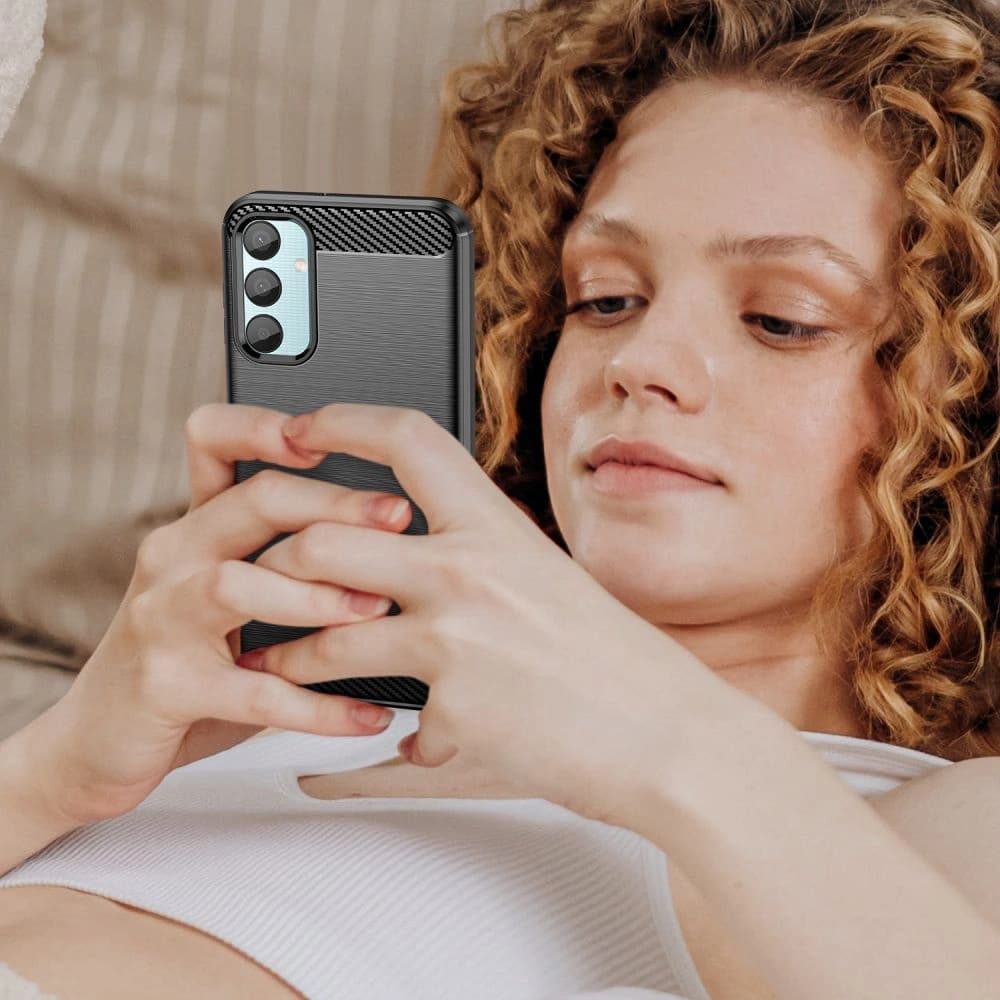 Etui Tech-Protect TPUCarbon Samsung Galaxy M15 5G černé - 7