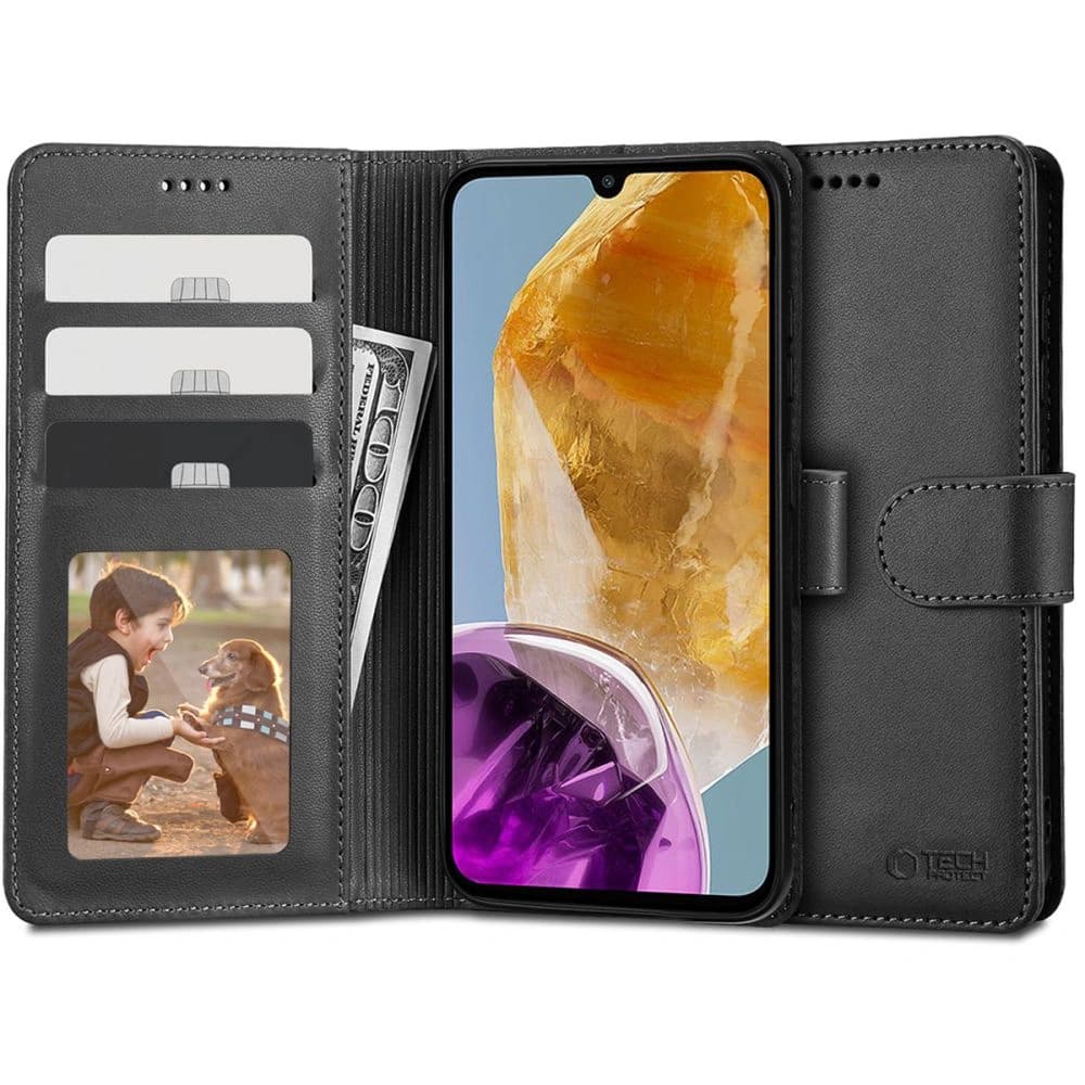 Etui Tech-Protect Wallet Samsung Galaxy M15 5G černé - 1