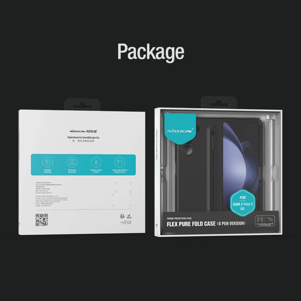 Nillkin Flex Pure Fold Case Samsung Galaxy Z Fold 5 black - 17