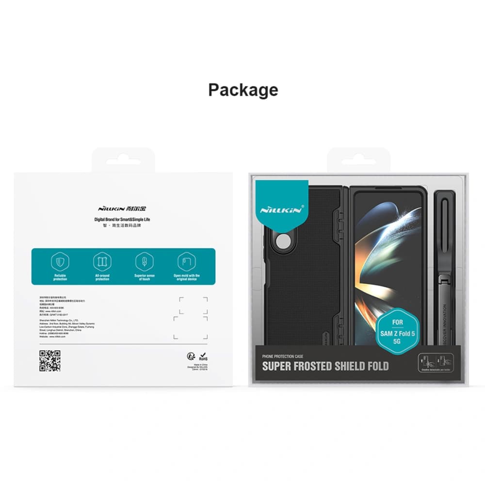 Nillkin Super Frosted Shield Fold Samsung Galaxy Z Fold 5 black - 18