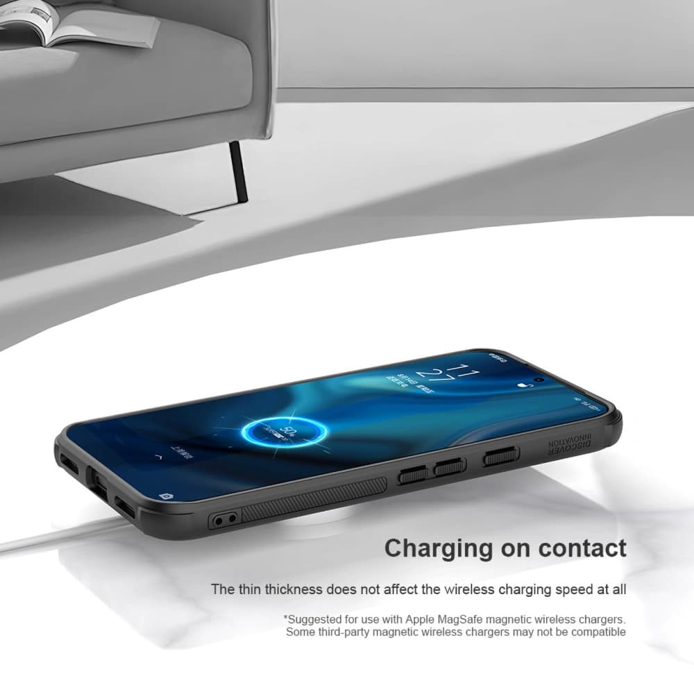 Etui Nillkin Super Frosted Shield Pro Magnetic Case Google Pixel 8A černé - 9