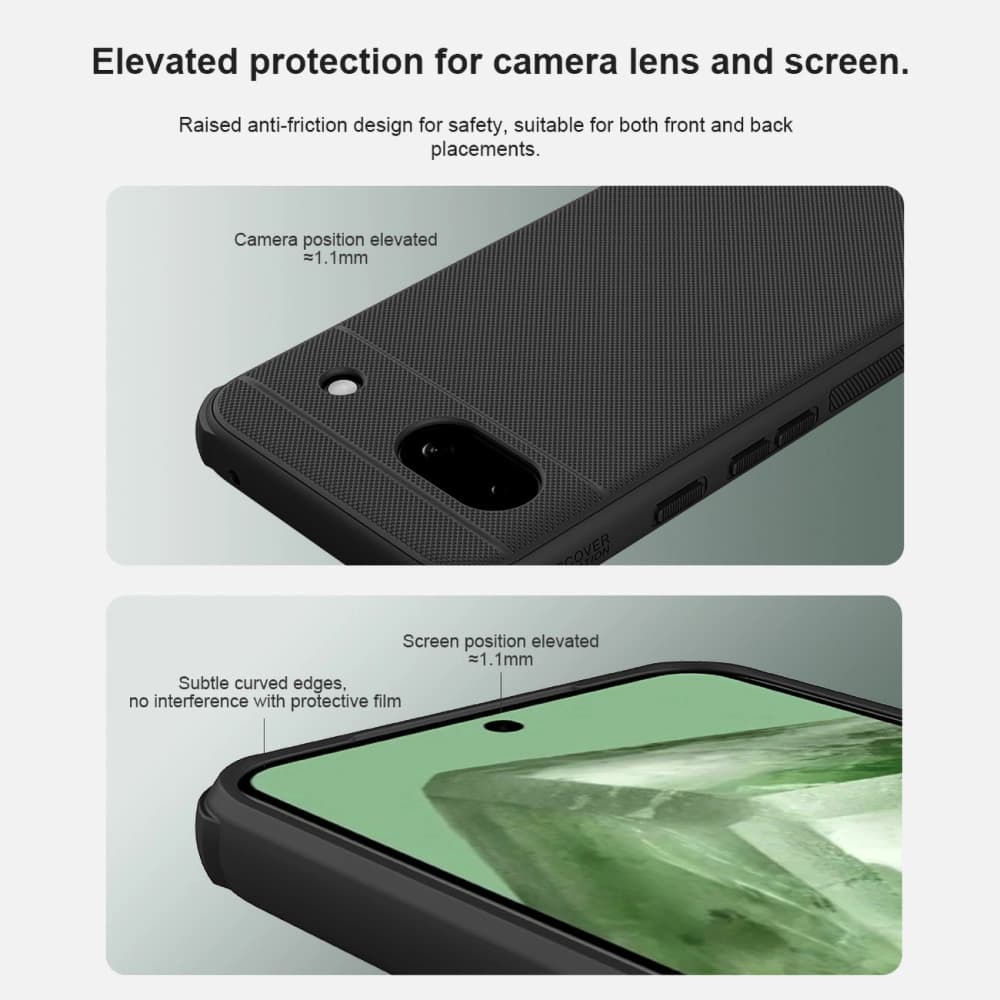 Etui Nillkin Super Frosted Shield Pro Magnetic Case Google Pixel 8A černé - 16