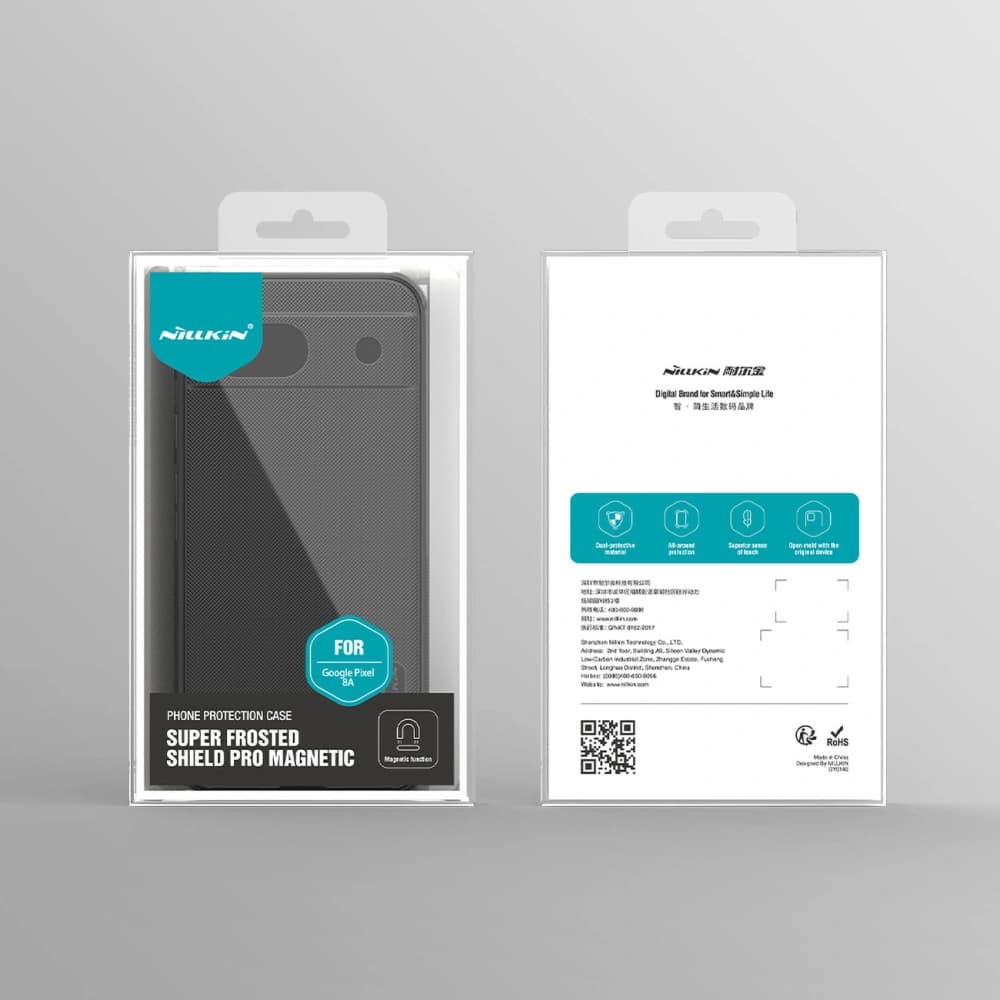 Etui Nillkin Super Frosted Shield Pro Magnetic Case Google Pixel 8A černé - 20