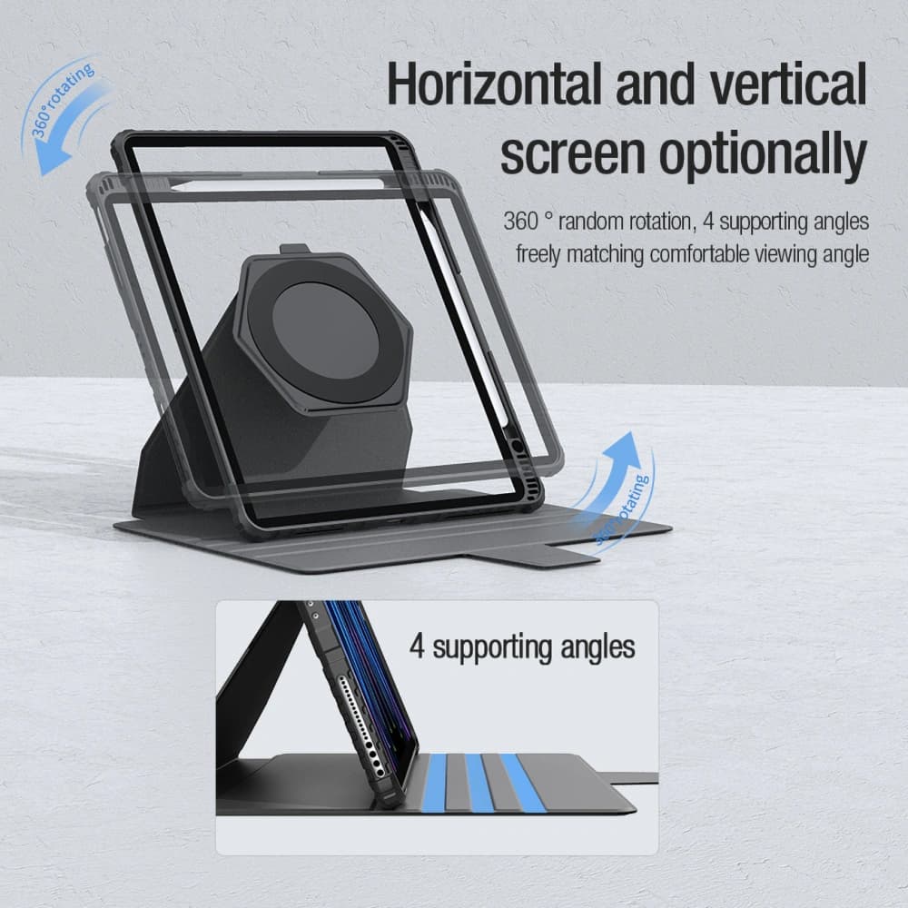 Case Nillkin Bumper SnapSafe Apple iPad Pro 12.9 2020/2021/2022 (4., 5. und 6. Generation) blau - 7